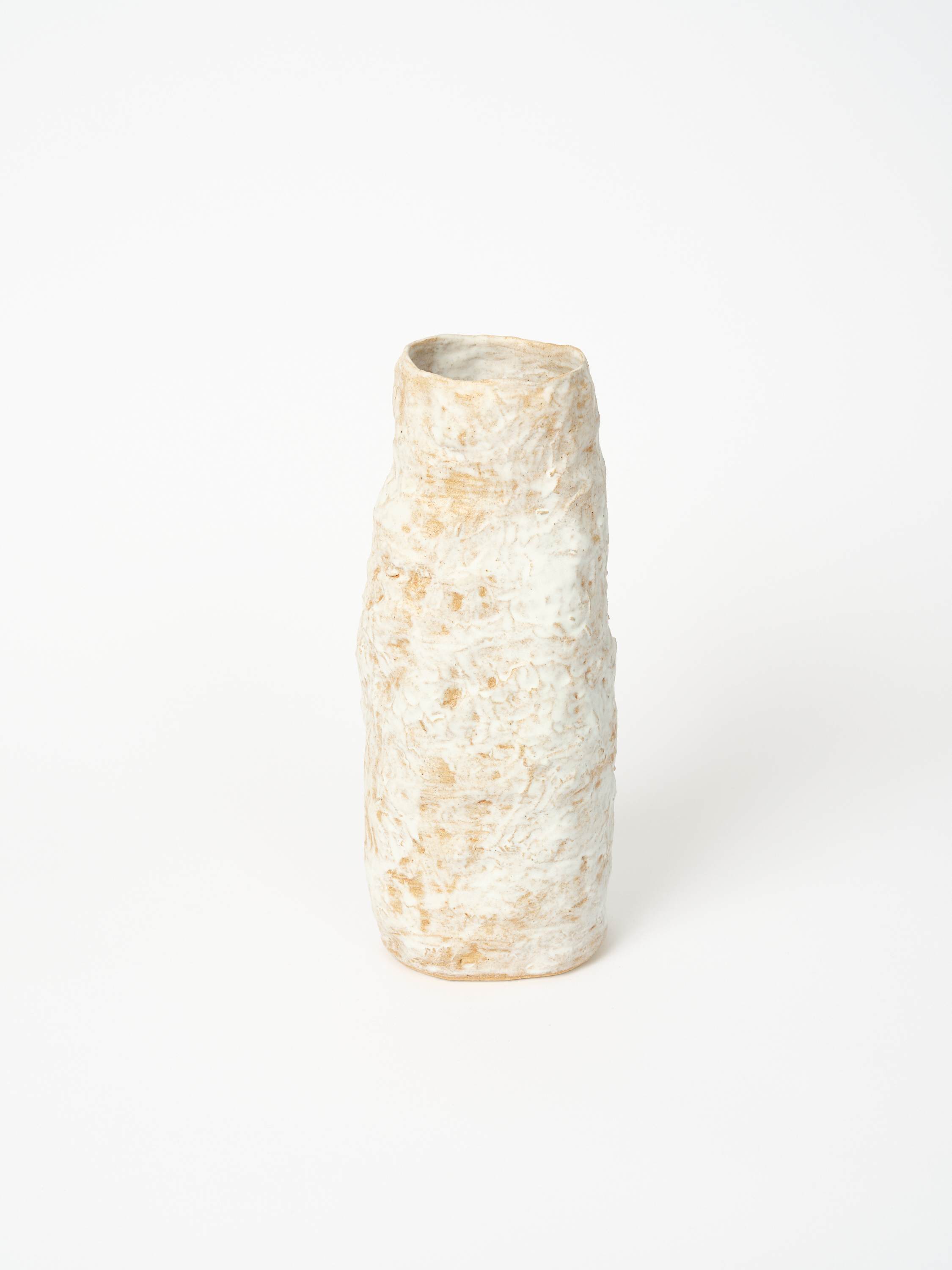 #1 White, Glazed Stoneware