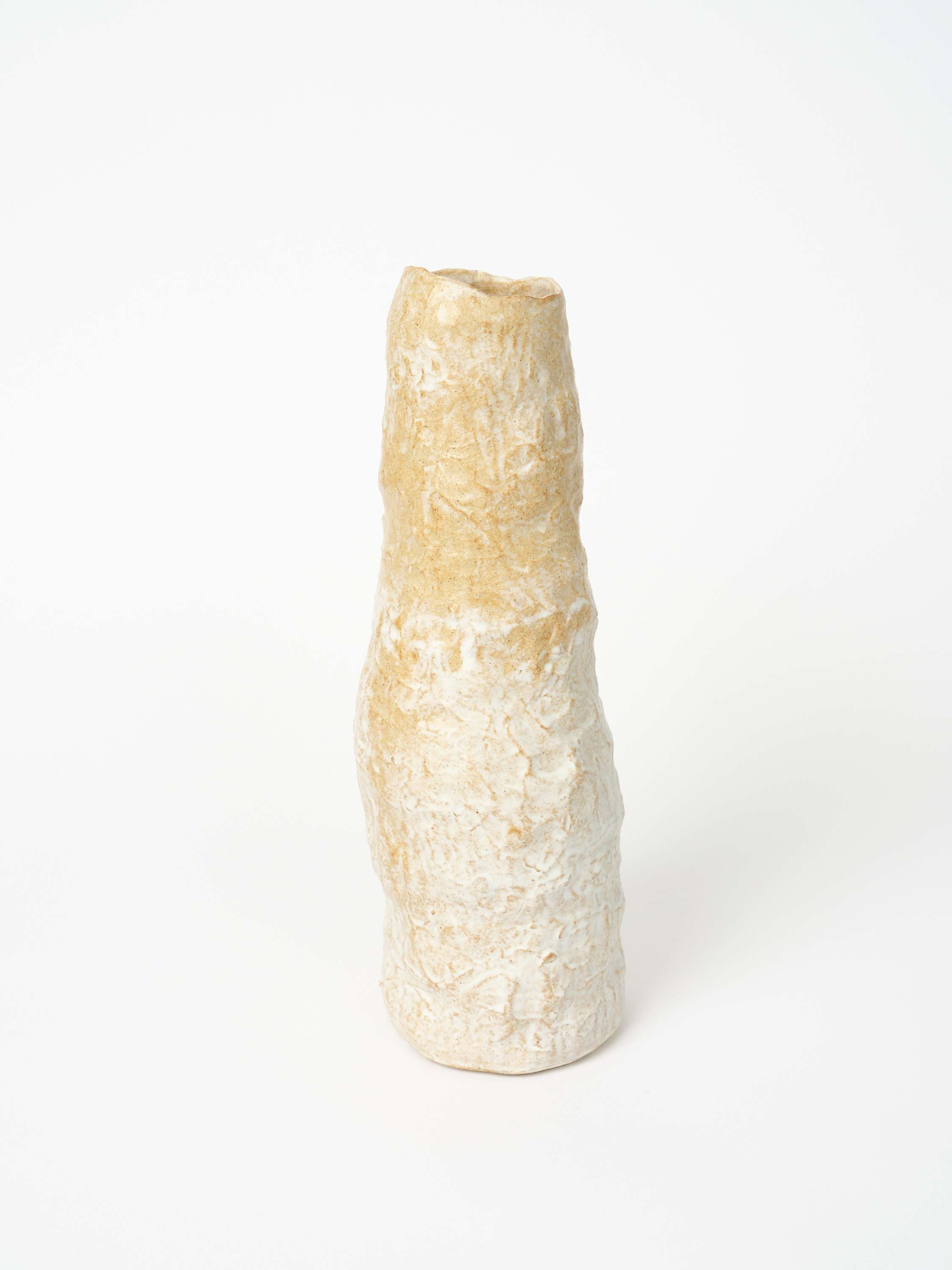 #2 White, Glazed Stoneware