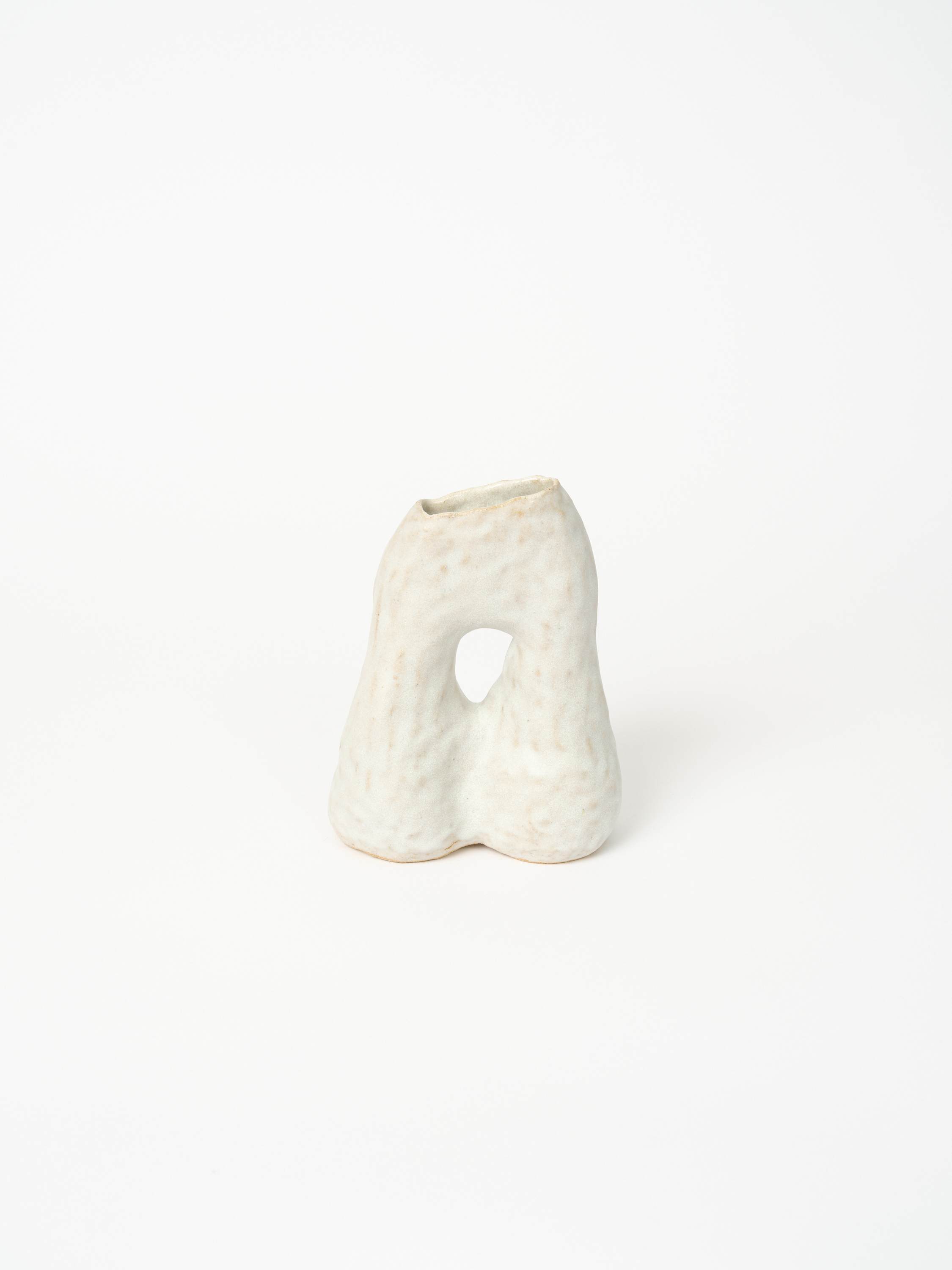 White Lava #2, Glazed Stoneware